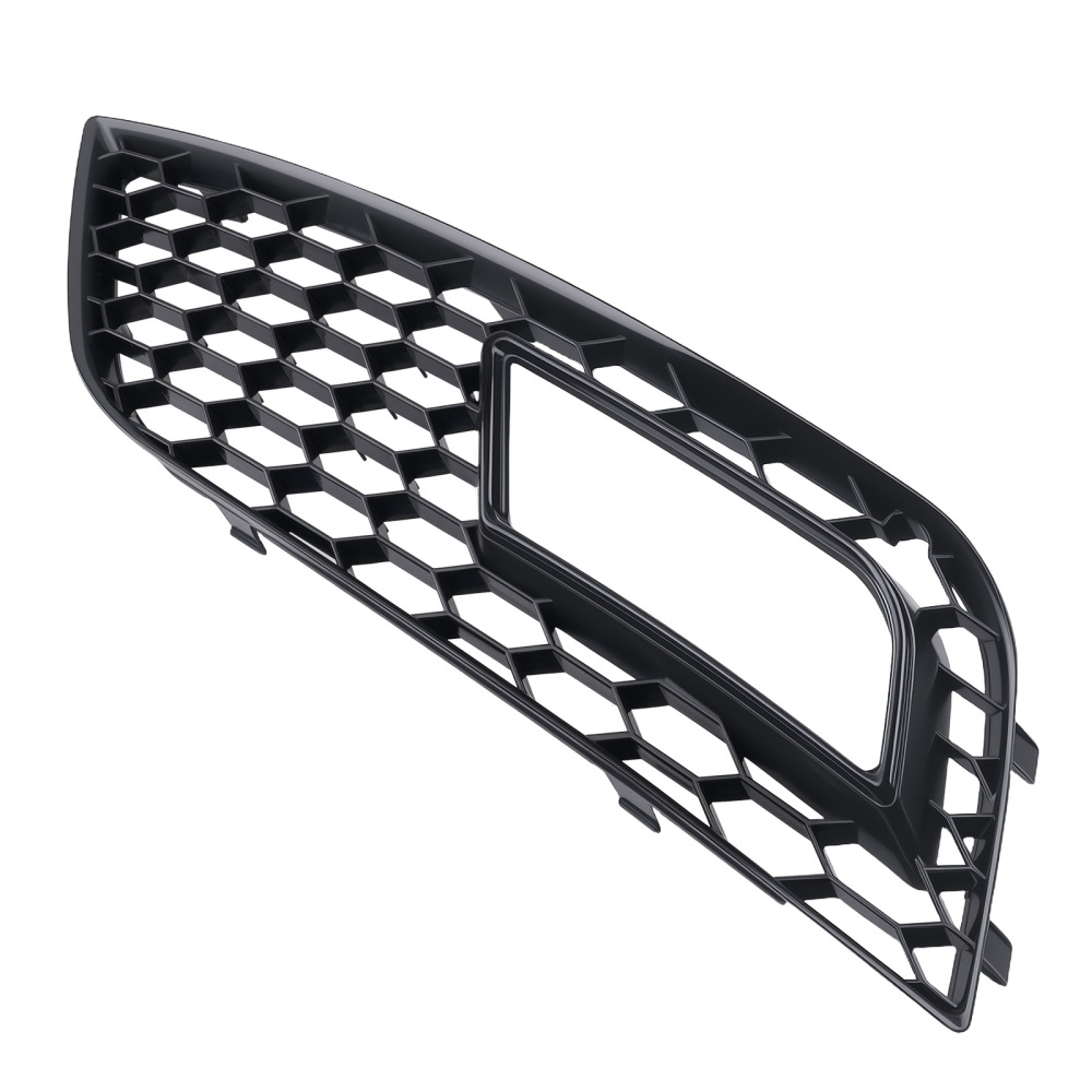 2X Front Lower Bumper Fog Grille Cover compatible for Audi A4 B8.5 2013-2016 8K0807682K01C