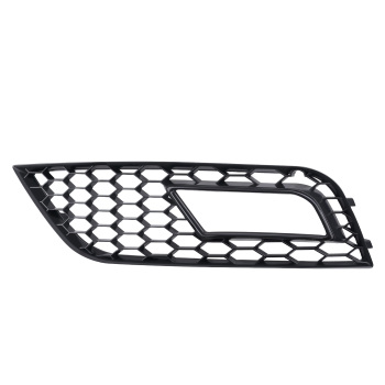 2X Front Lower Bumper Fog Grille Cover compatible for Audi A4 B8.5 2013-2016 8K0807682K01C