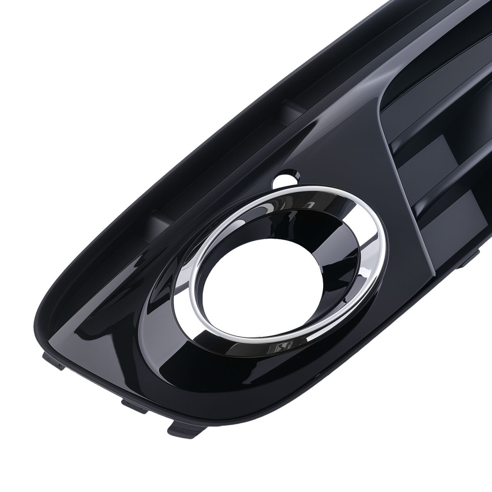 Pair Front Bumper Fog Lamp Grille compatible for Audi Q5 Elite/Komfort/Trendy 2013-2016