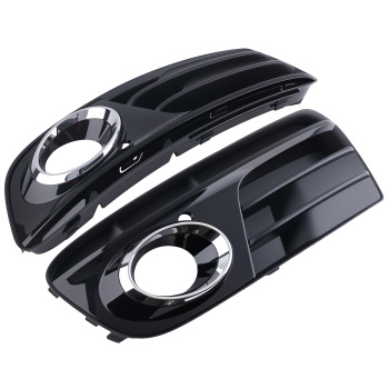 Pair Front Bumper Fog Lamp Grille compatible for Audi Q5 Elite/Komfort/Trendy 2013-2016