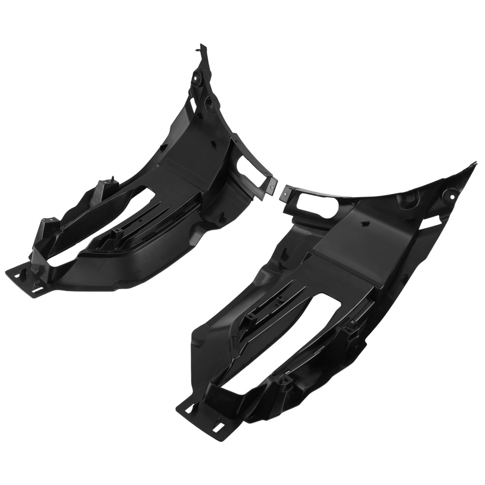 Pair Front Bumper Fog Cover Set compatible for Ford Explorer/Police Interceptor 2020-2024