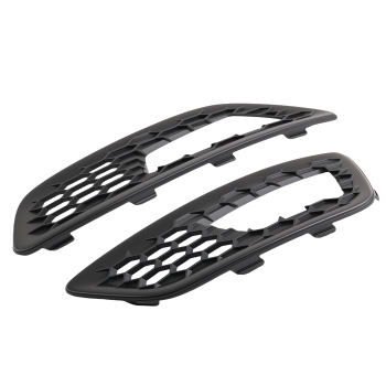 Front Bumper Fog Lamp Grille Cover compatible for Ford Focus 1.0L 2.0L 2015-2017 FO2592236C