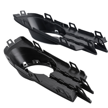 Left Right Front Bumper Fog Lamp Grille Cover compatible for VW Tiguan 2012-2017 5N0853665H