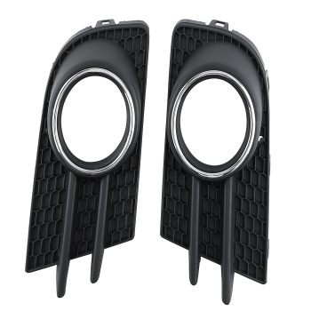 Left Right Front Bumper Fog Lamp Grille Cover compatible for VW Tiguan 2012-2017 5N0853665H