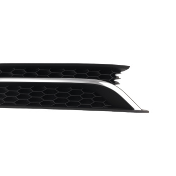 Front Bumper Fog Lamp Grille Chrome compatible for Volkswagen Passat 2012-2015 561853666C