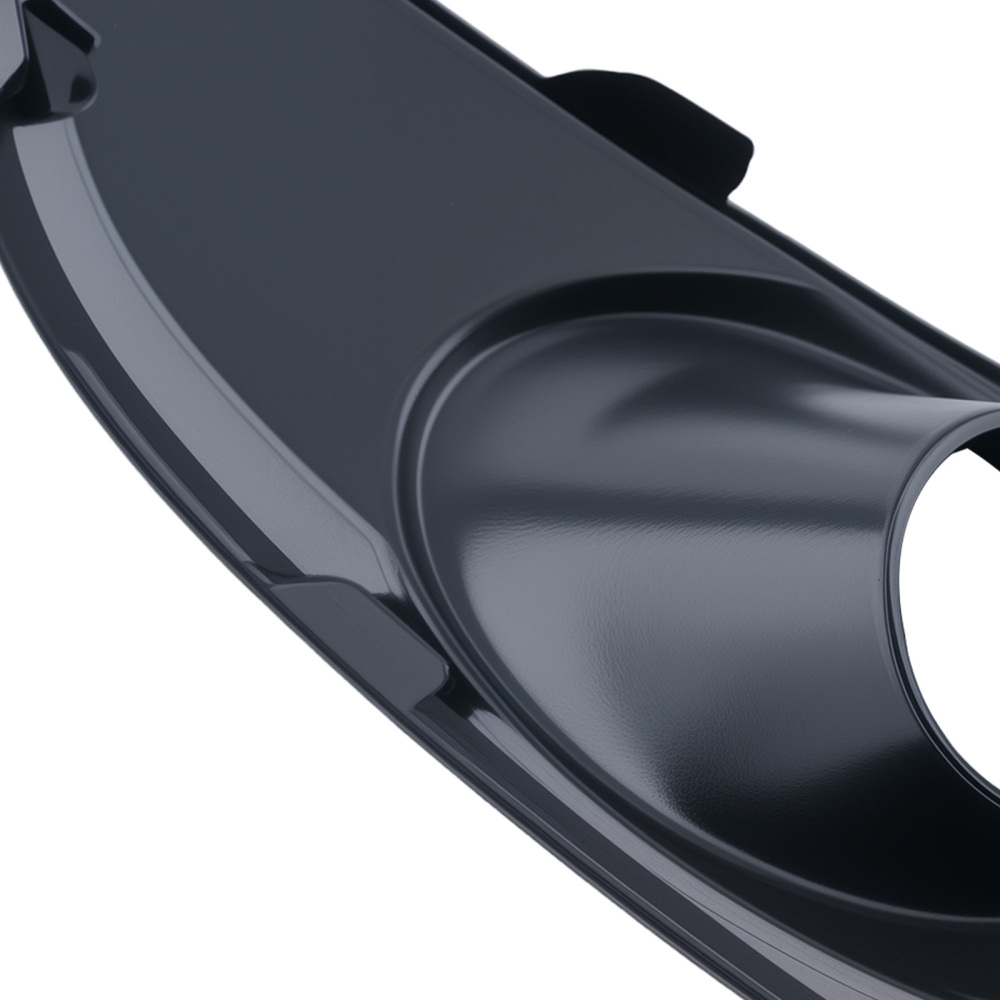 Front Bumper Fog Lamp Grille Cover compatible for Ford Fiesta MK7.5 2013-2017 D2BZ15266GB