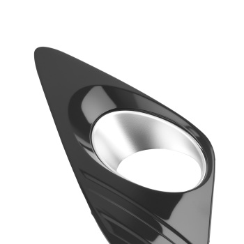 Pair Front Bumper Fog Bezel Cover compatible for Toyota Camry XLE 3.5L 2012-2014 521280631