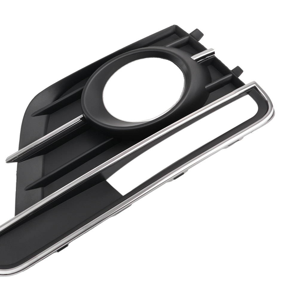 2PCS L＆R Front Bumper Fog Light Grille Cover compatible for VW Beetle 2017-2019 5C5854661K