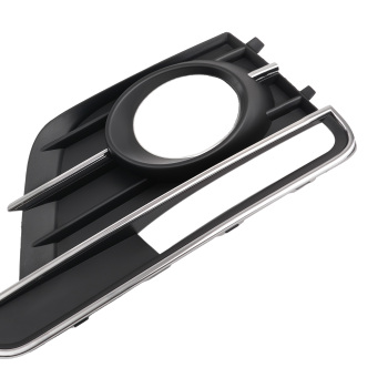 2PCS L＆R Front Bumper Fog Light Grille Cover compatible for VW Beetle 2017-2019 5C5854661K