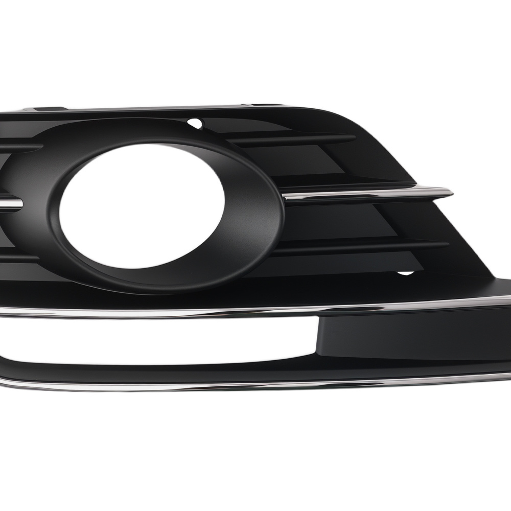 2PCS L＆R Front Bumper Fog Light Grille Cover compatible for VW Beetle 2017-2019 5C5854661K