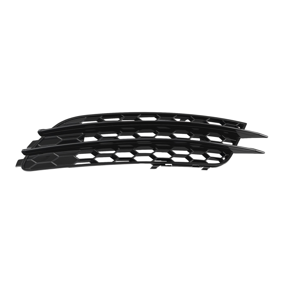 Front LeftRight Bumper Fog Grille Cover compatible for Audi A6 C7 2.0L 2.8L 2012-2015