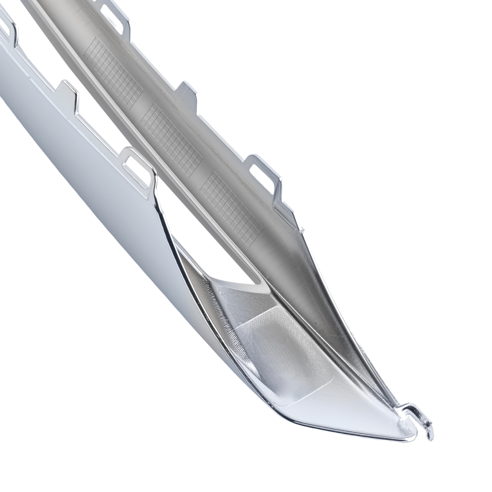 Pair Front Bumper Fog Grille Cover compatible for Mercedes-Benz GLK-Class 4Matic 2014-2015