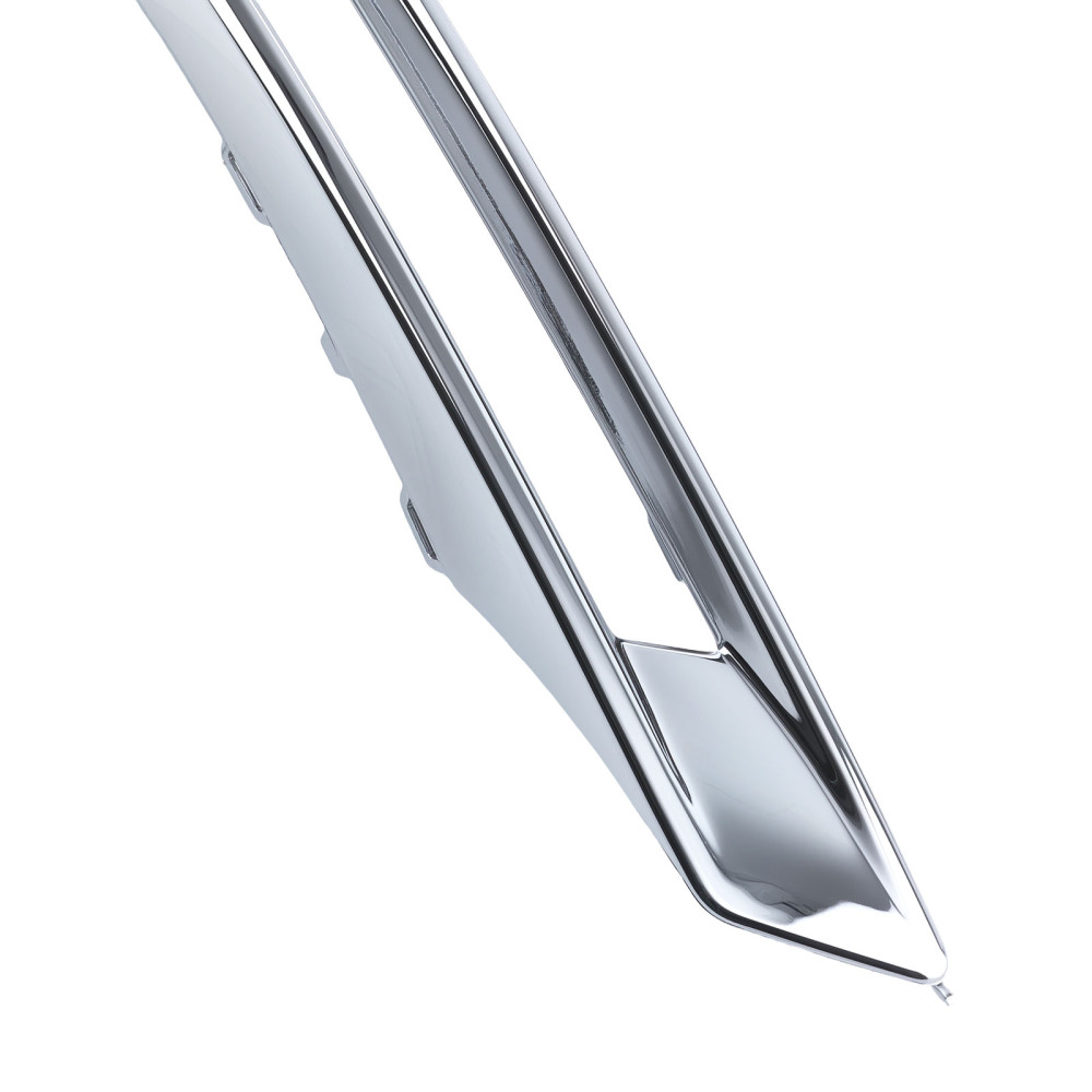 Pair Front Bumper Fog Grille Cover compatible for Mercedes-Benz GLK-Class 4Matic 2014-2015