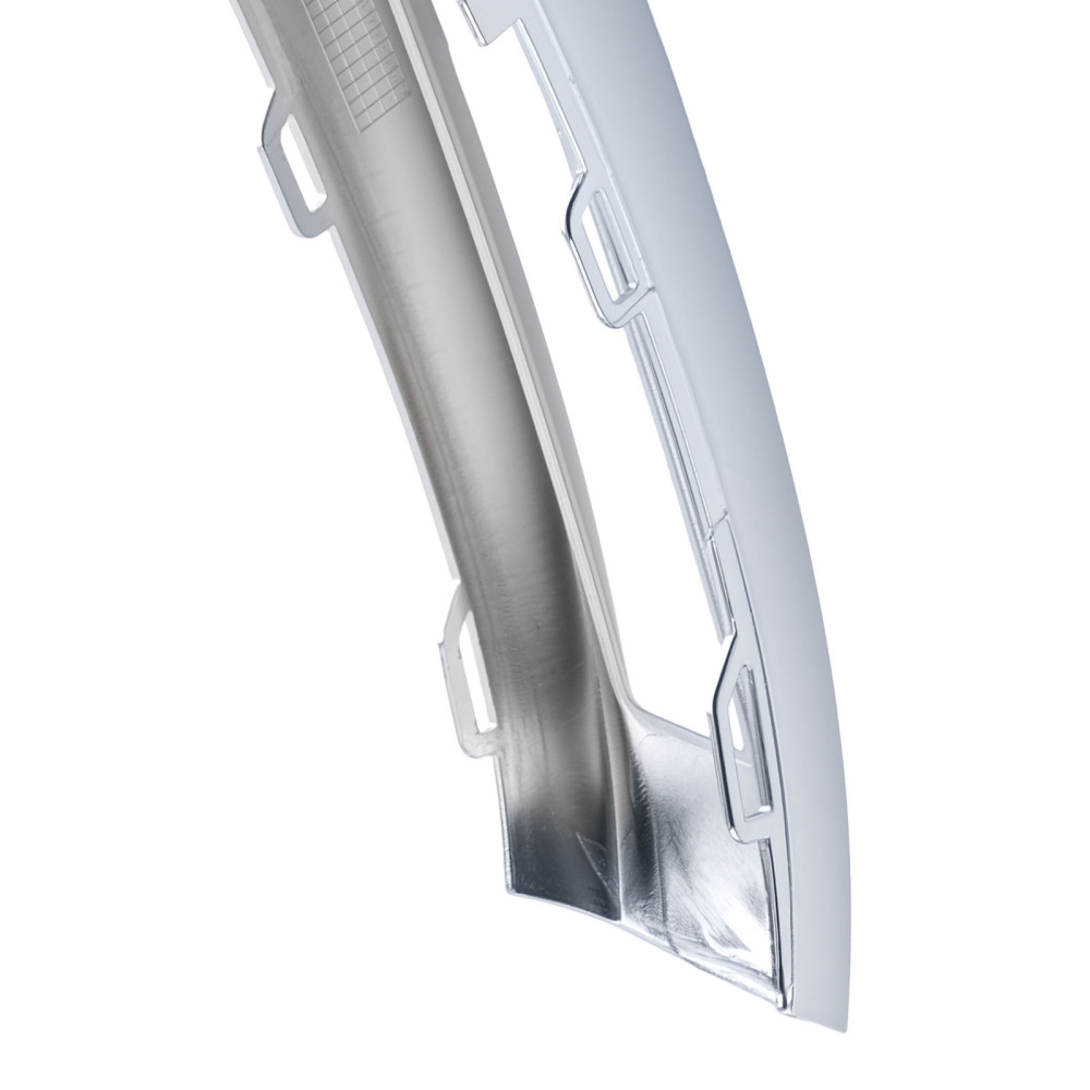 Pair Front Bumper Fog Grille Cover compatible for Mercedes-Benz GLK-Class 4Matic 2014-2015