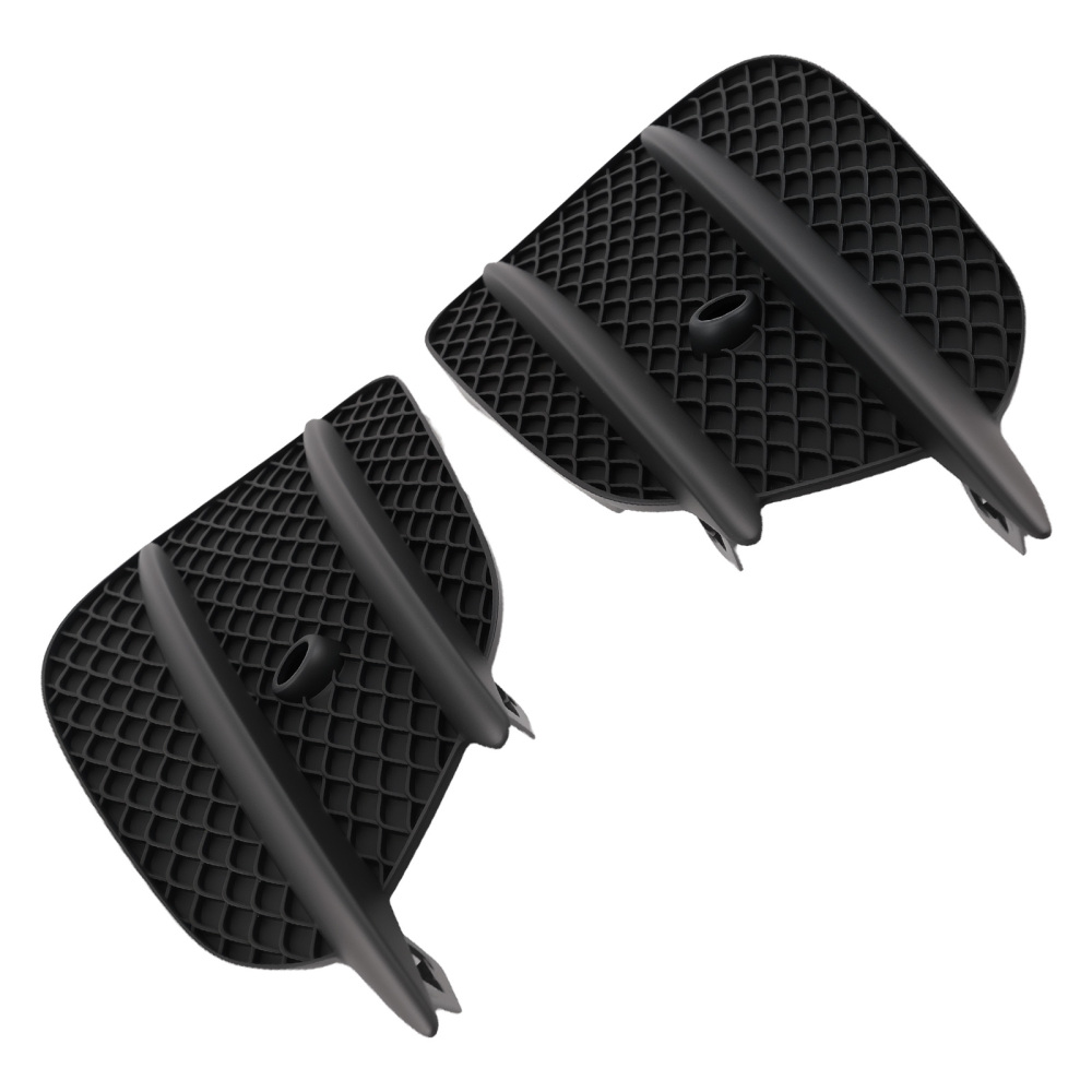 Pair Fog Light Grille compatible for Mercedes-Benz W213 E200 E300 2016-2019 2138856700