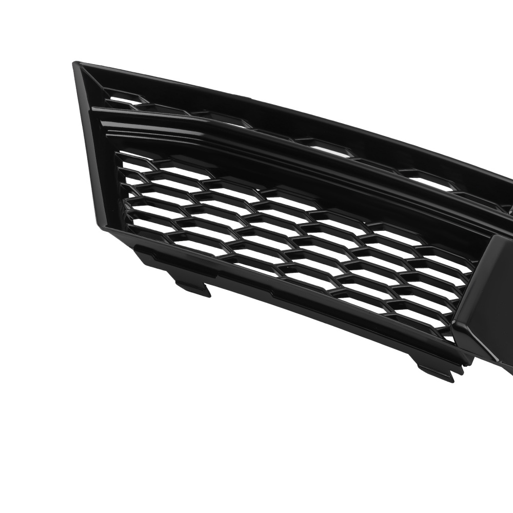 Left Right Front Bumper Fog Lamp Grille Cover compatible for Audi A3 8V 16-2020 8V3807681AE