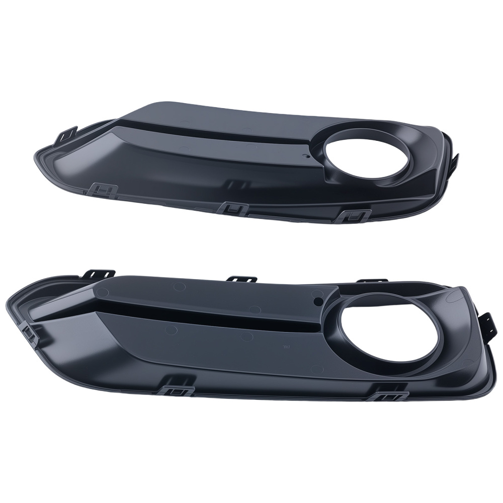 Pair Bumper Fog Grille Trim Cover compatible for BMW 1-Series F20 F21 2015-2019 51117371668