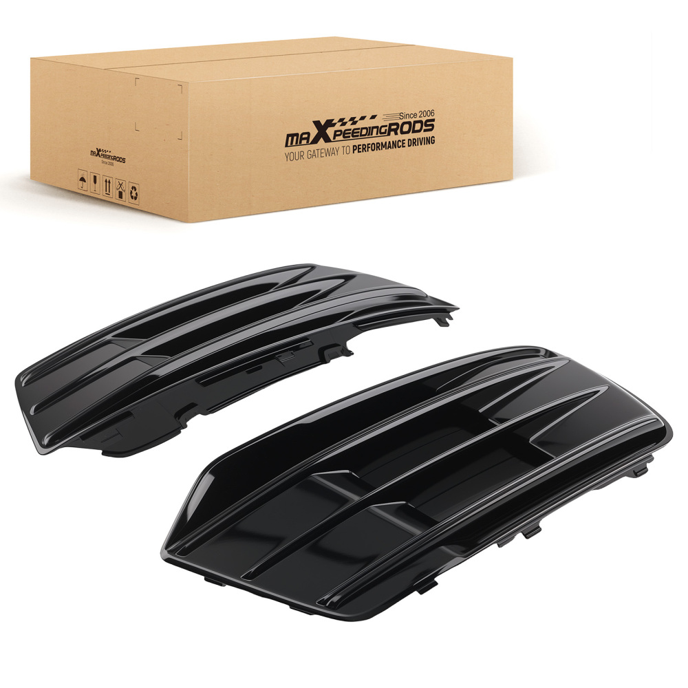 Front Lower Bumper Fog Lamp Grille Bezel Cover compatible for Audi Q5 80A 18-20 80A807679D