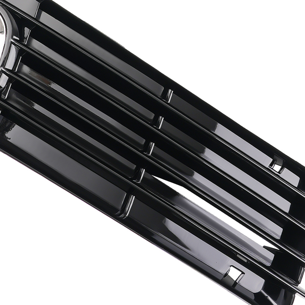 Left Right Front Bumper Fog Lamp Grille Cover compatible for Audi A8 Quattro 2008-2010