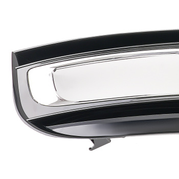 Left Right Front Bumper Fog Lamp Grille Cover compatible for Audi A8 Quattro 2008-2010