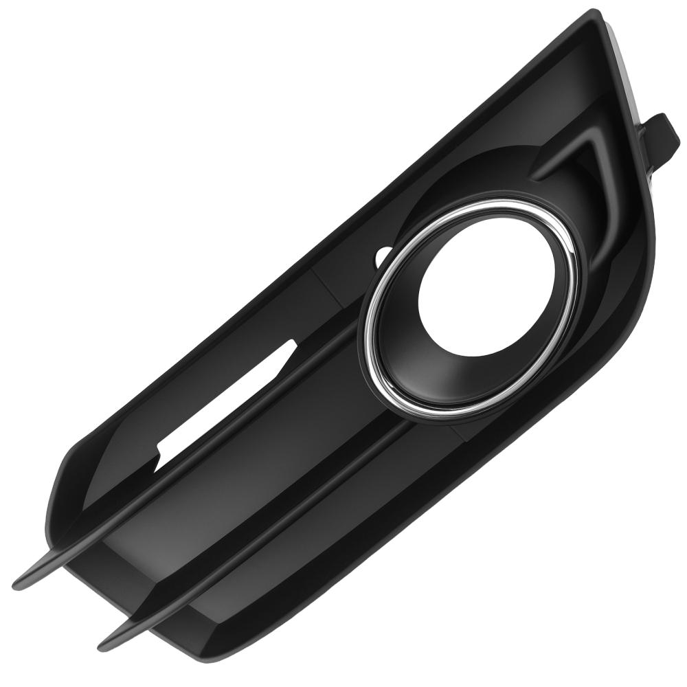 2X Front Bumper Fog Grille Cover compatible for Audi A1 8X 2010-2014 8X0807681A 8X0807682A