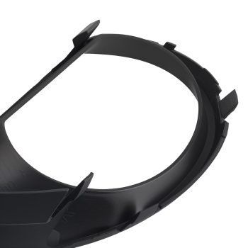 4PCS Front Bumper Fog Light Cover compatible for Audi Q7 2010-2015 4L0807681B 4L0807682B