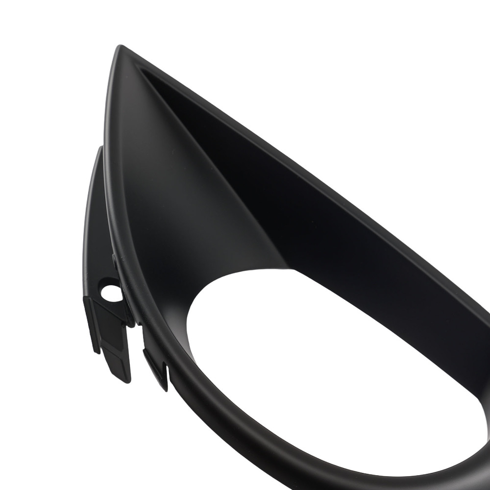 4PCS Front Bumper Fog Light Cover compatible for Audi Q7 2010-2015 4L0807681B 4L0807682B