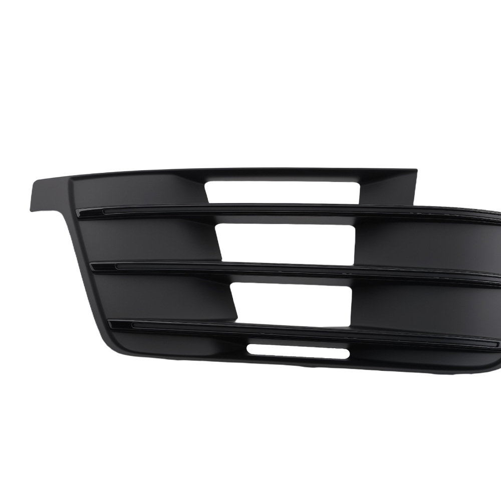 Pair Front Bumper Lower Fog Light Grille Cover compatible for Audi Q7 S-Line 2016-2019