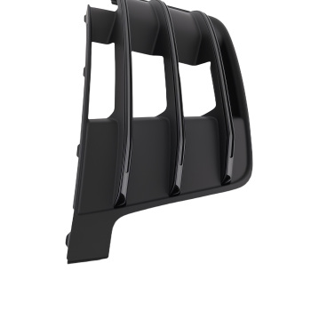 Pair Front Bumper Lower Fog Light Grille Cover compatible for Audi Q7 S-Line 2016-2019