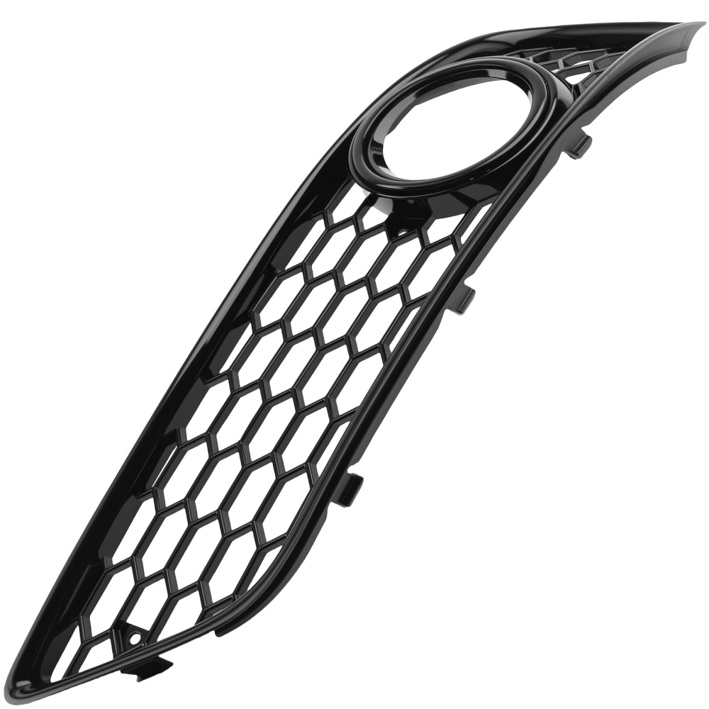 Left Right Front Bumper Fog Lamp Grille Cover compatible for Audi A3 8P 2009-2013