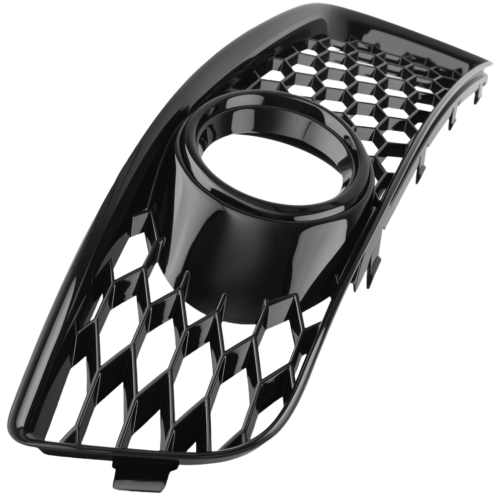 Left Right Front Bumper Fog Lamp Grille Cover compatible for Audi A3 8P 2009-2013