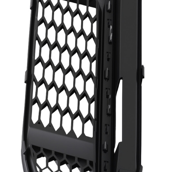 Front Bumper Fog Light Grille Cover compatible for Audi A4/S4 B9 S-LINE 2016-2018 Chrome