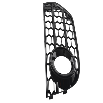 Front Bumper Fog Grille Cover compatible for Audi A4 B8 B8.5 Allroad 2010-2015 8K0807681H