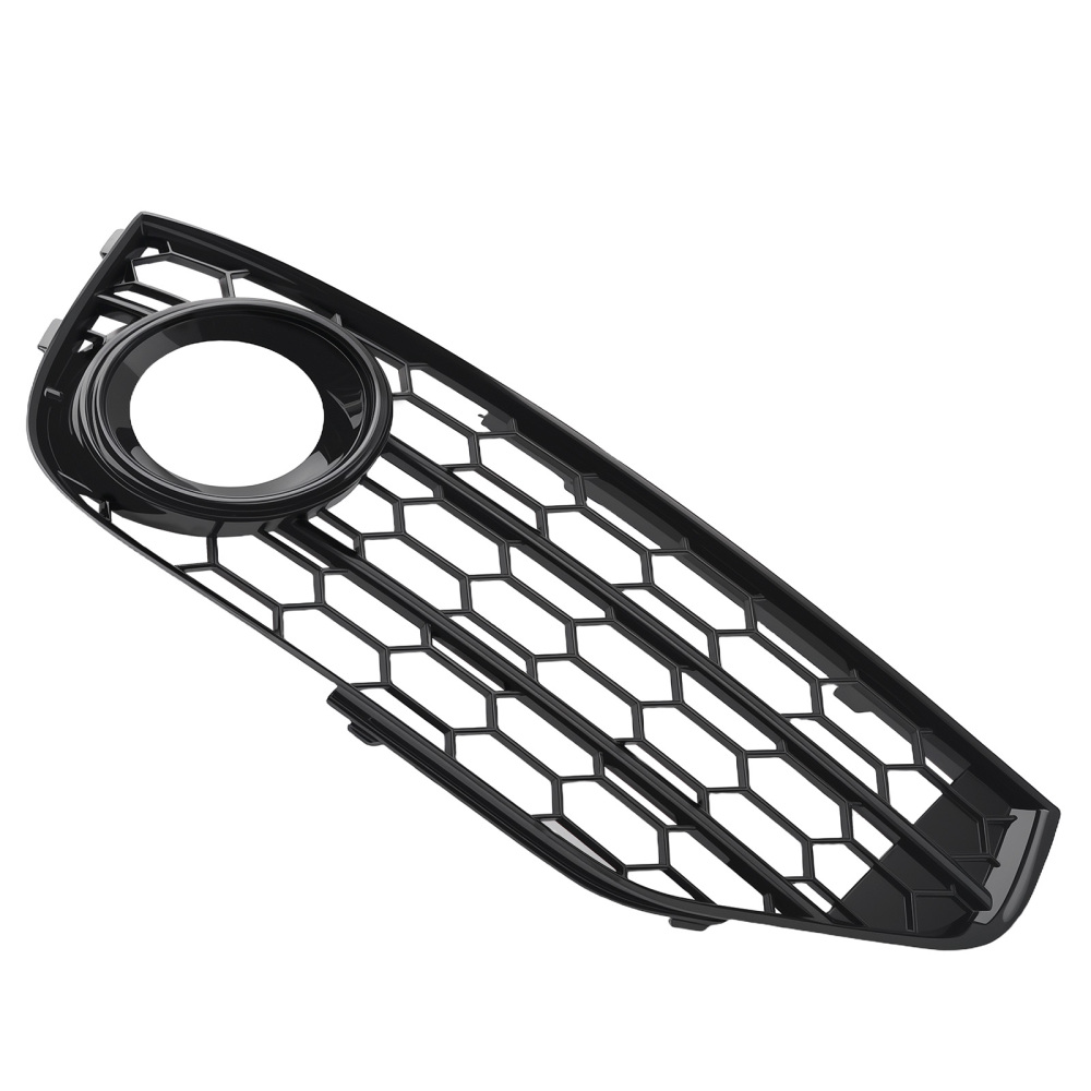 Front Bumper Fog Grille Cover compatible for Audi A4 B8 B8.5 Allroad 2010-2015 8K0807681H