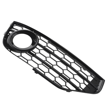 Front Bumper Fog Grille Cover compatible for Audi A4 B8 B8.5 Allroad 2010-2015 8K0807681H