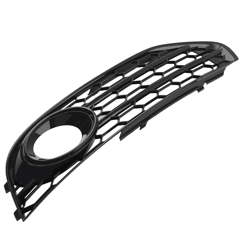 Front Bumper Fog Grille Cover compatible for Audi A4 B8 B8.5 Allroad 2010-2015 8K0807681H