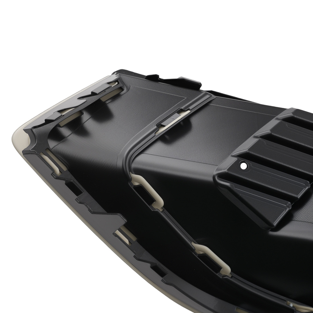 Pair Bumper Fog Lamp Grille Cover compatible for Audi A4L 2020-2022 8WD807681L 8WD807682L