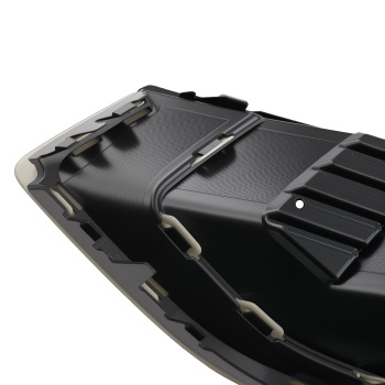 Pair Bumper Fog Lamp Grille Cover compatible for Audi A4L 2020-2022 8WD807681L 8WD807682L