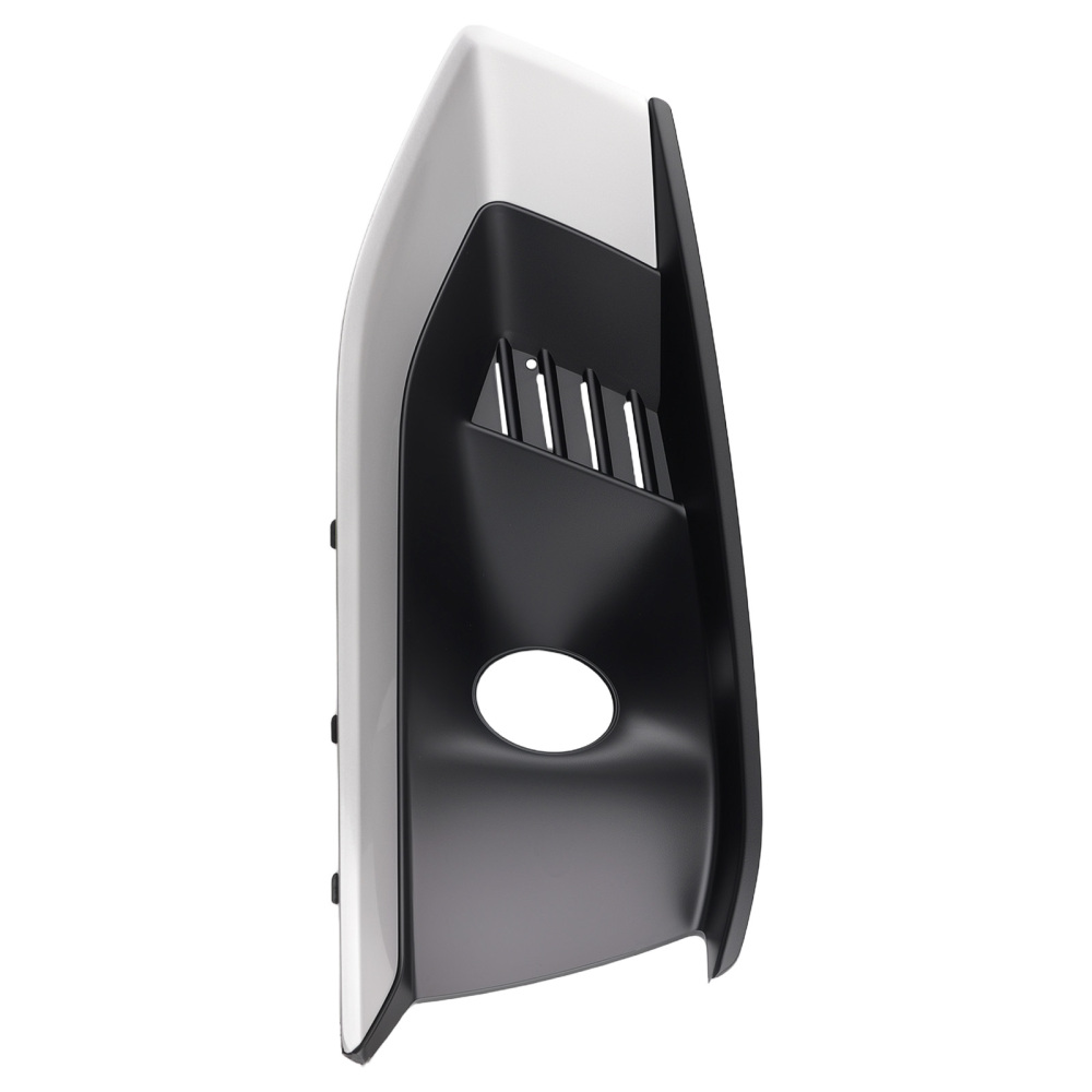 Pair Bumper Fog Lamp Grille Cover compatible for Audi A4L 2020-2022 8WD807681L 8WD807682L