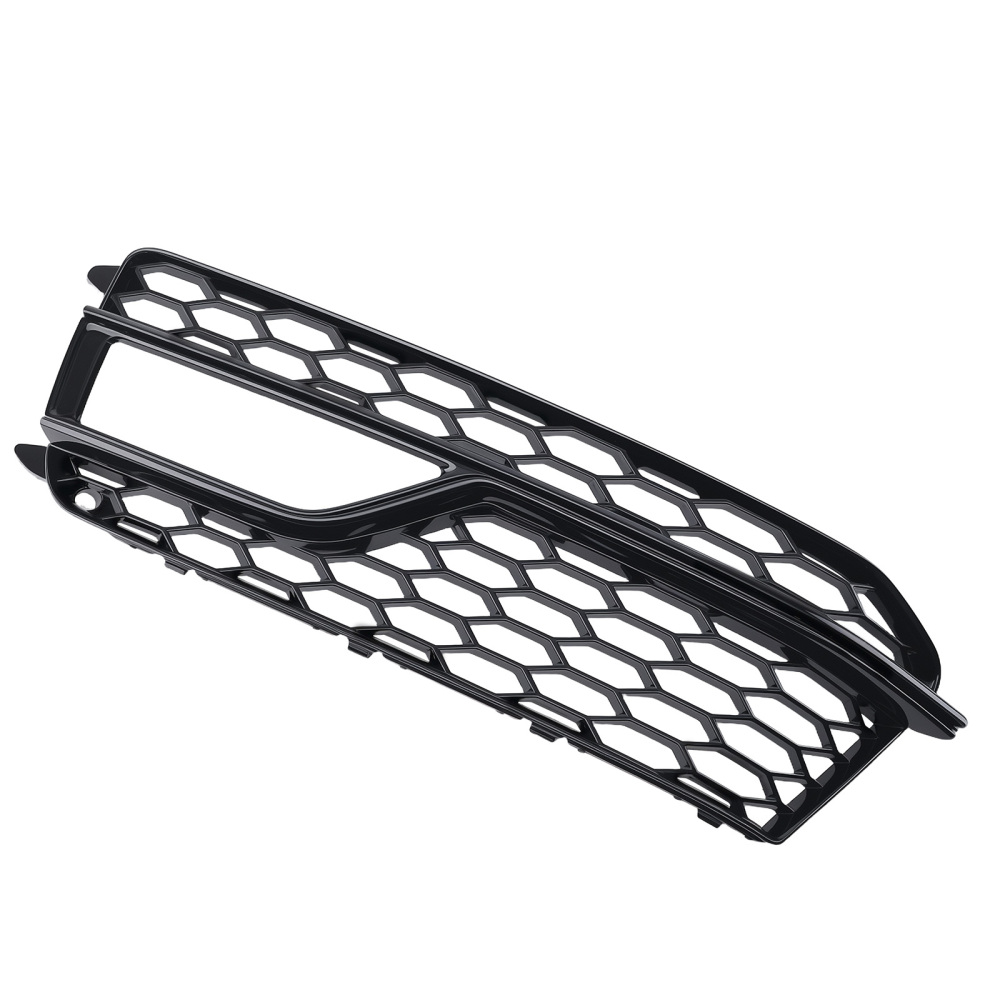 Front Bumper Fog Light Grille Cover compatible for Audi A5 S-line S5 2013-2017 8T0807681M