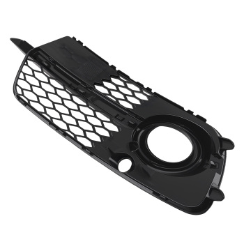 Front Bumper Fog Lamp Grille Cover compatible for Audi Q5/SQ5 13-2017 8R0807681S 8R0807682N