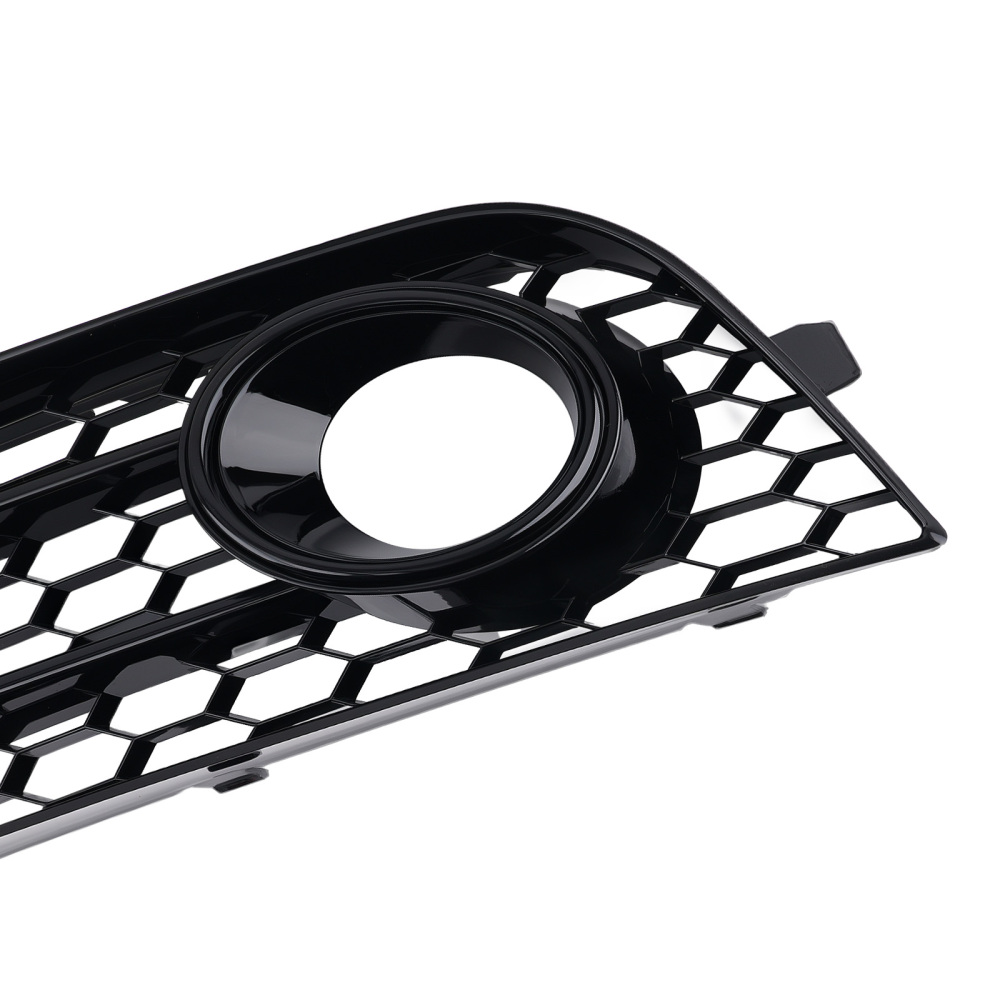 Pair Front Bumper Fog Lamp Grille Cover compatible for Audi A1 8X 1.2 1.4 TFSI 2010-2014