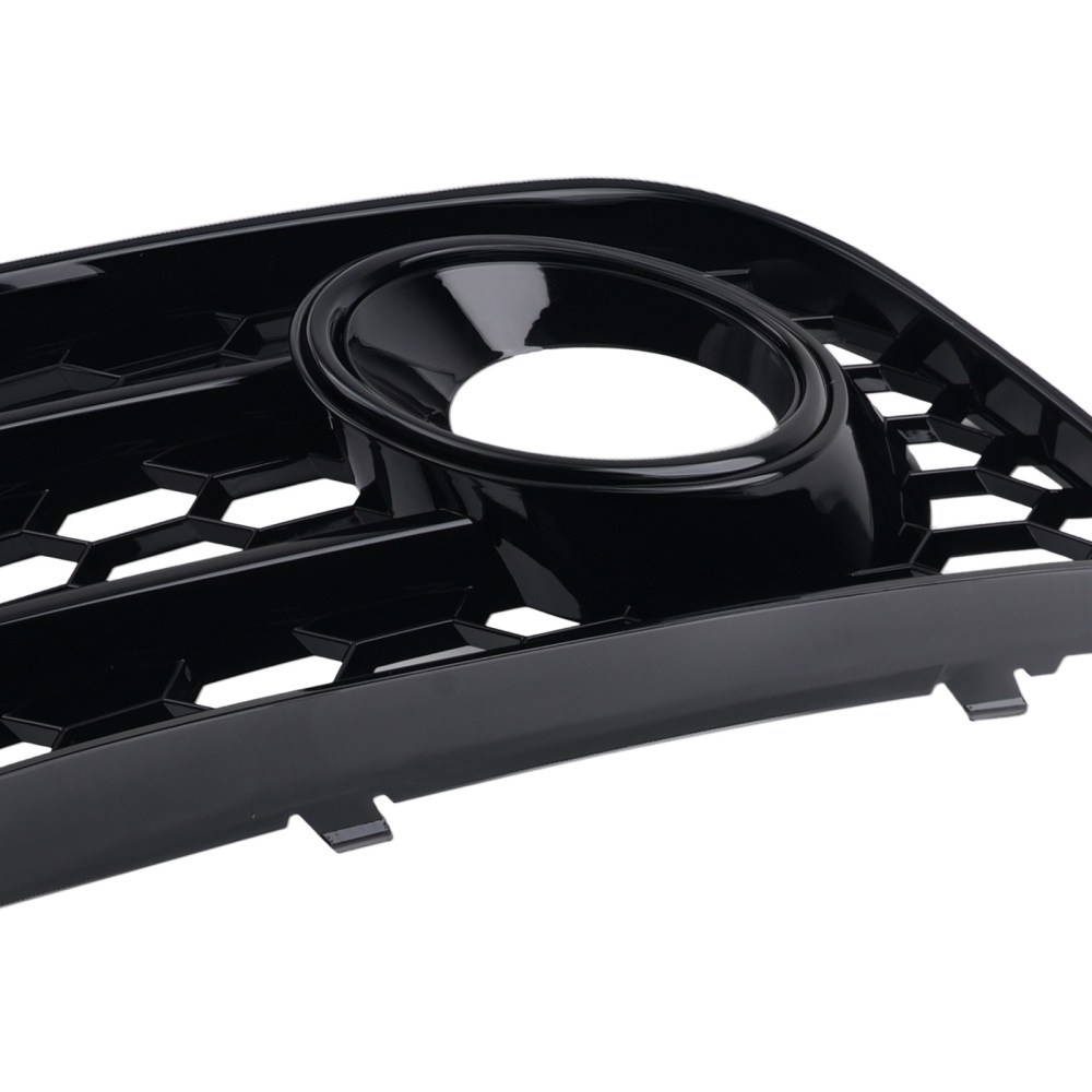 Pair Front Bumper Fog Lamp Grille Cover compatible for Audi A1 8X 1.2 1.4 TFSI 2010-2014