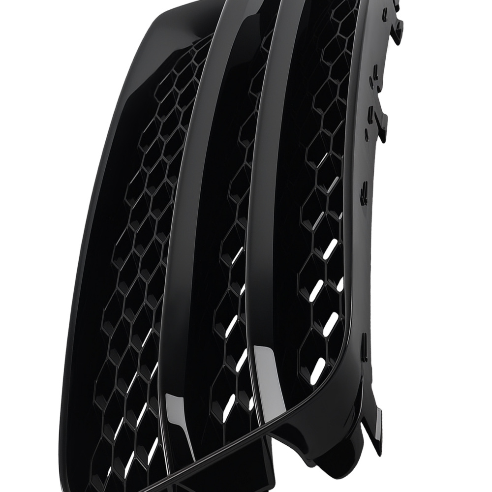 Front Bumper Fog Lamp Grille Cover compatible for Audi A1 8X 1.8 TFSI 2015-2018 8XA807681B