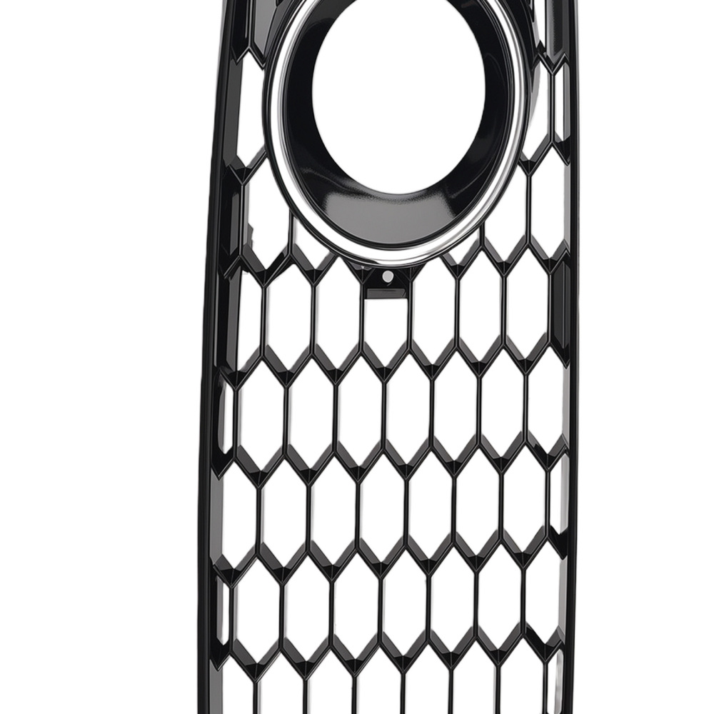 Pair Front Bumper Fog Lamp Grille Cover compatible for Audi A5 S-Line S5 B8 RS5 2008-2012