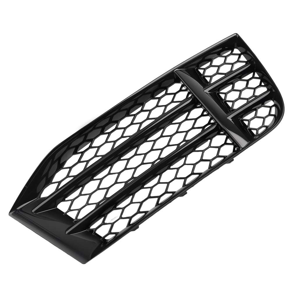 Left Right Front Bumper Fog Light Grille Cover compatible for Audi RS5 Coupe 2010-2016