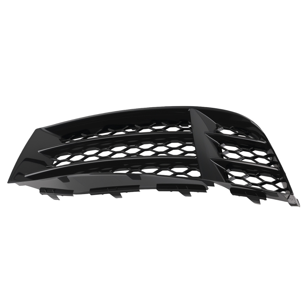 Left Right Front Bumper Fog Light Grille Cover compatible for Audi RS5 Coupe 2010-2016