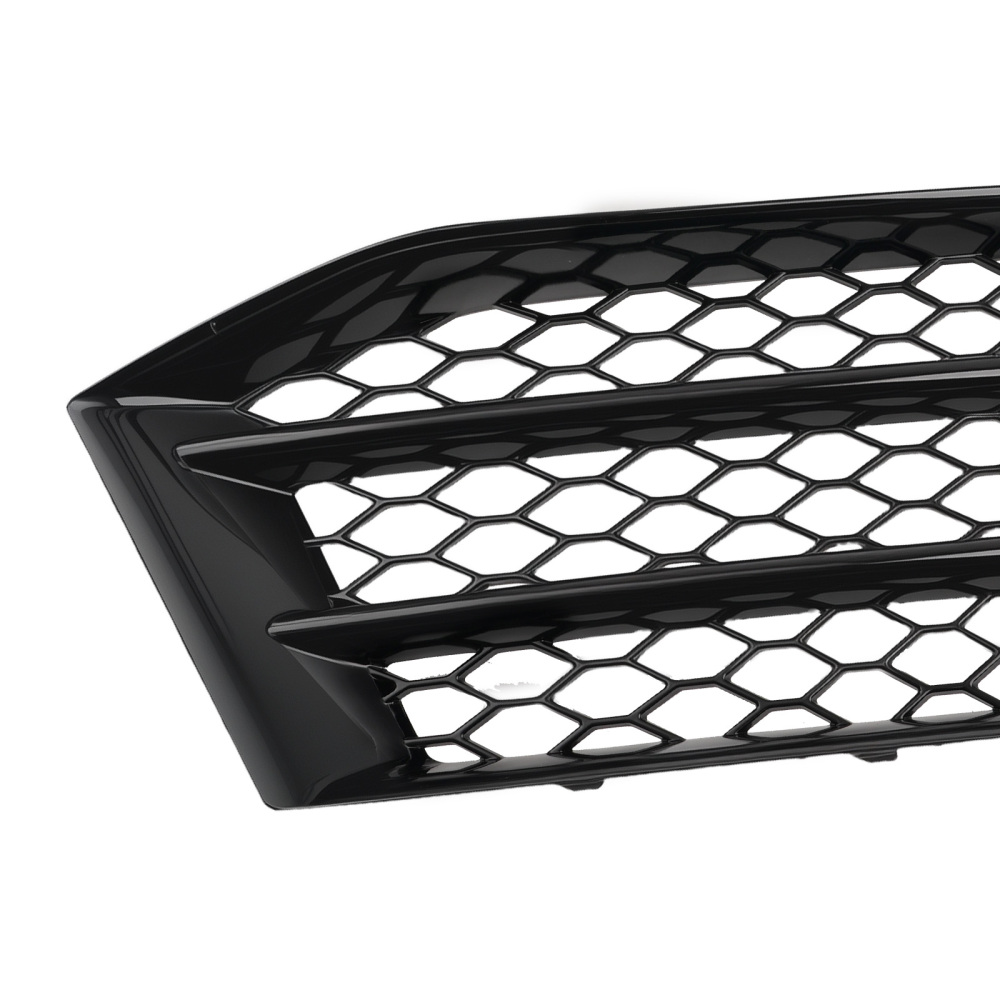 Left Right Front Bumper Fog Light Grille Cover compatible for Audi RS5 Coupe 2010-2016