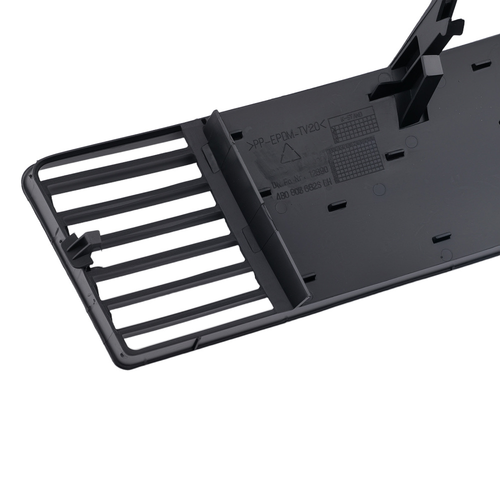 Pair Front Bumper Fog Lamp Grille Cover compatible for Audi A6 C5 1998-2001 4B0807681S