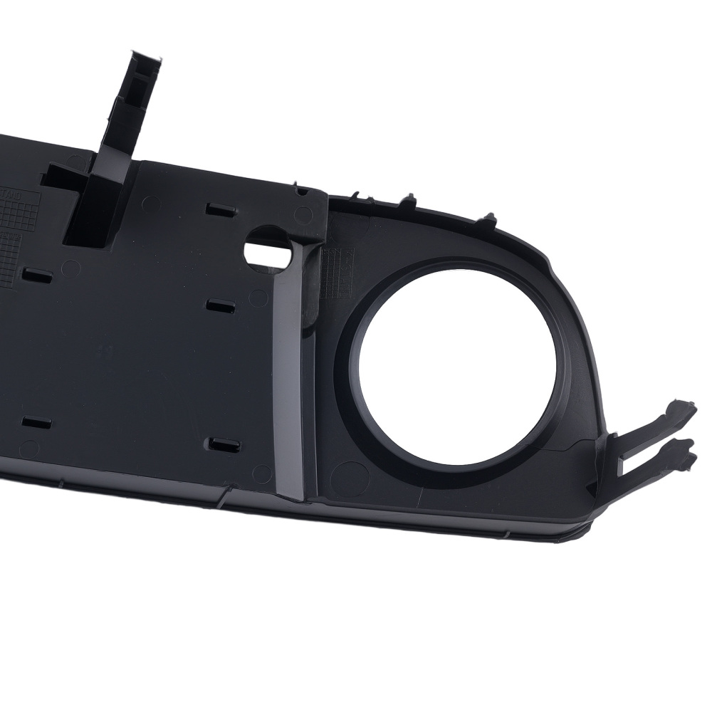 Pair Front Bumper Fog Lamp Grille Cover compatible for Audi A6 C5 1998-2001 4B0807681S